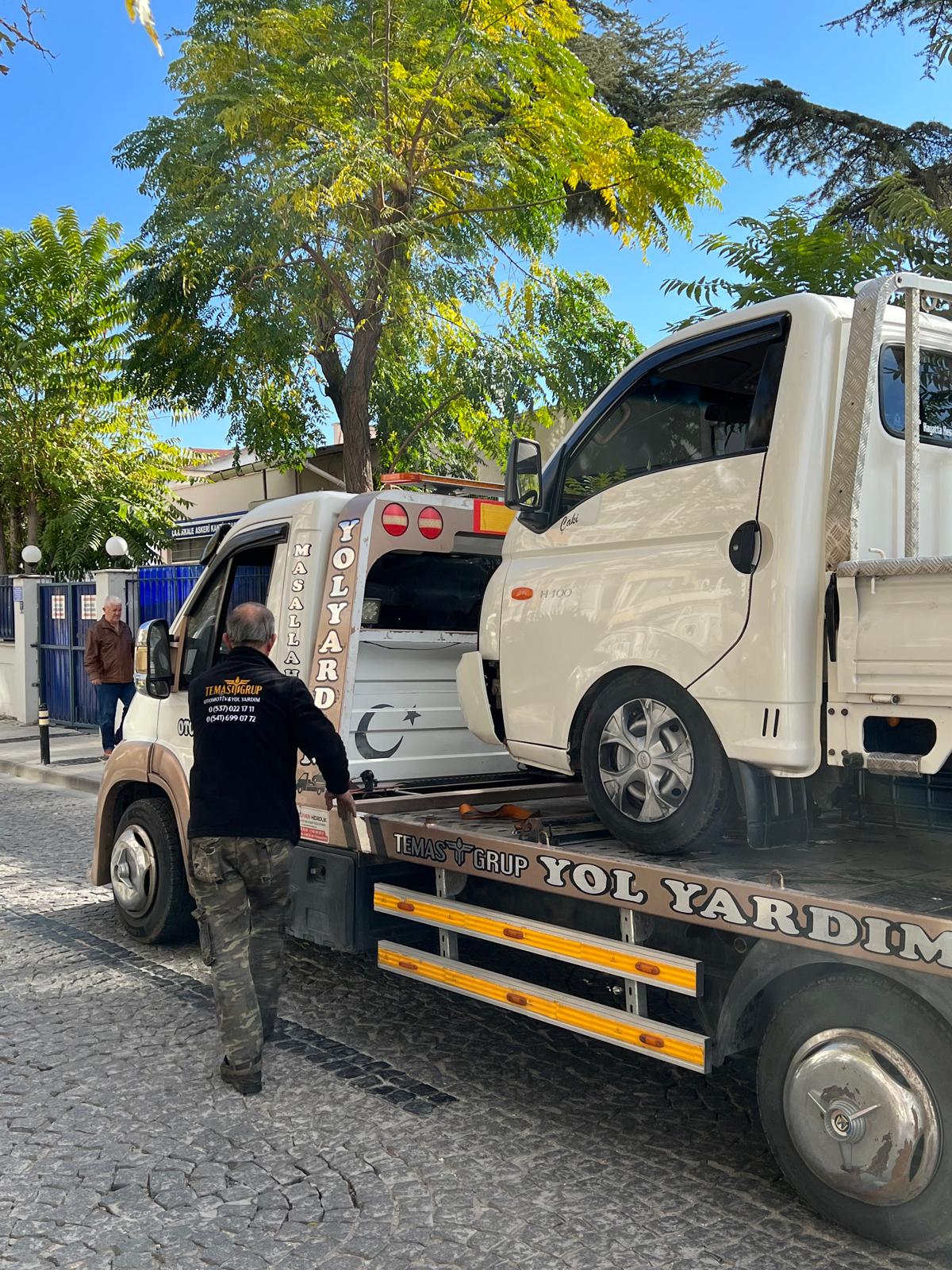 Çanakkale çekici ile araç yükleme ve taşıma hizmeti